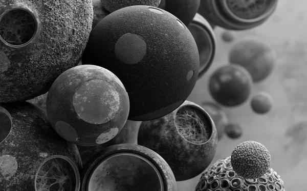 Bacteria magnetotáctica con cadena de magnetosomas visible al microscopio